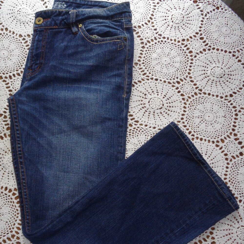 Bootheel Trading Co Rock Vintage Boot Cut Jeans  (B)